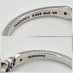 Pandora 925 Sterling Silver Disney Aladdin Princess Jasmine Ring s 8.5 192344C01
